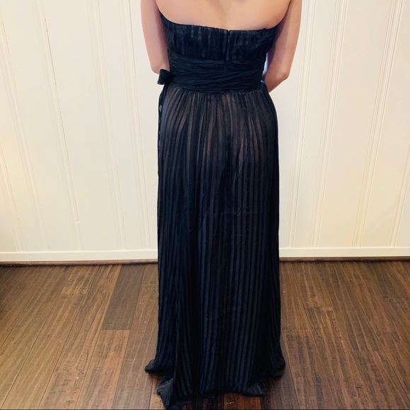 Strapless Chiffon Gown - Picture 4 of 7